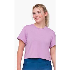 Shredly Cropped Tee in Wisteria
